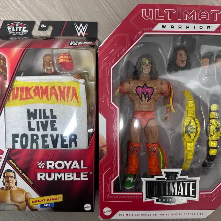 [BUNJANG] Hulk Hogan &amp; Ultimate Warrior Figure Set / 헐크호건 워리어 피규어 세트 판매합니다