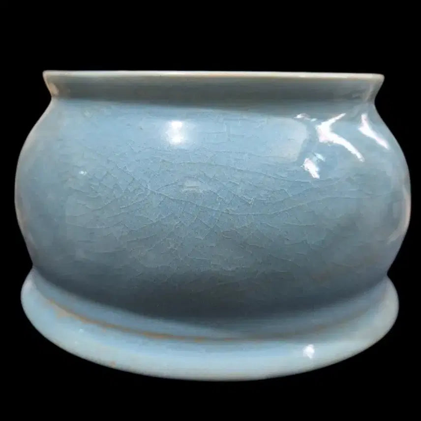 [BUNJANG] Song Huizong Ru Ware Blue Celadon Vase / 중국도자기 송휘종 여요