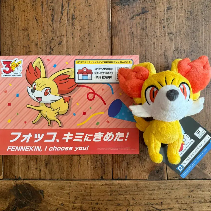 [BUNJANG] Pokemon 30th Anniversary Flahyde Plush / 포켓몬스터 30주년 푸호꼬 누이