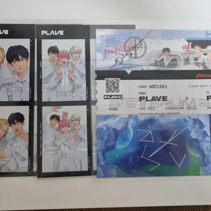 [BUNJANG] PlaYeul 4-Cut Ticket Bundle Set / 일괄) 플레이브 네컷 티켓 기타 피크