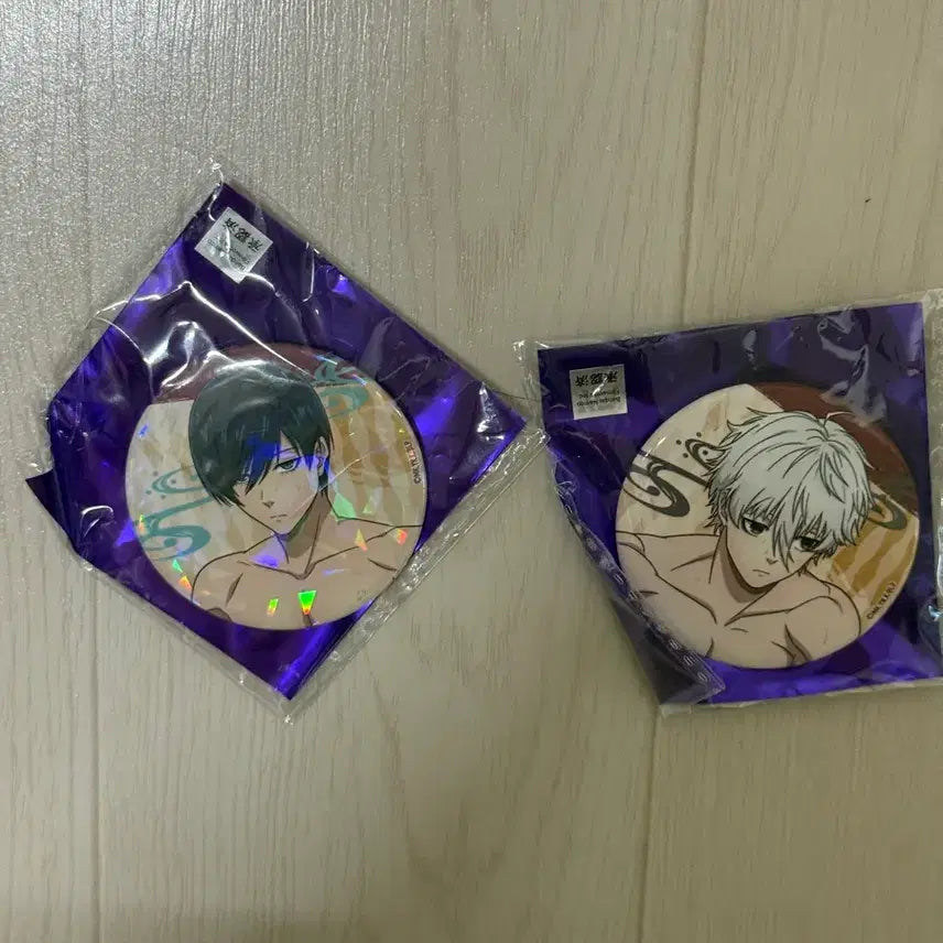 [BUNJANG] Blue Lock Gokurakutou Can Badge Set - Itoshi Rin, Nagi Seishiro / 블루록 극락탕 캔뱃지 이토시 린 나기 세이시로
