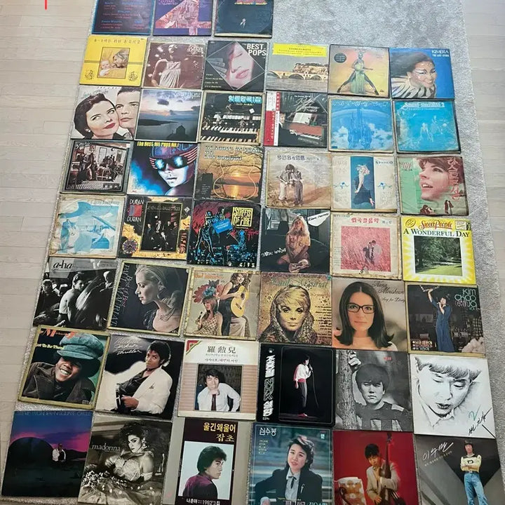 [BUNJANG] Various Artists 85 LP Records Bundle (Pop &amp; Korean Classics) / LP 레코드 85장. 팝 명반(마이클잭슨, 마돈나, 스티비원더 등) &amp; 8090 가요(나훈아, 심수봉, 송창식 등)