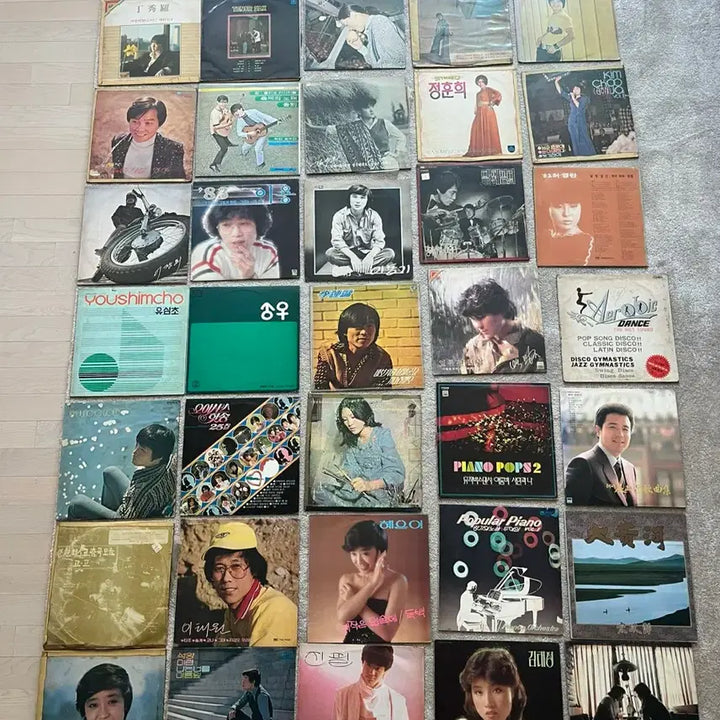 [BUNJANG] Various Artists 85 LP Records Bundle (Pop &amp; Korean Classics) / LP 레코드 85장. 팝 명반(마이클잭슨, 마돈나, 스티비원더 등) &amp; 8090 가요(나훈아, 심수봉, 송창식 등)