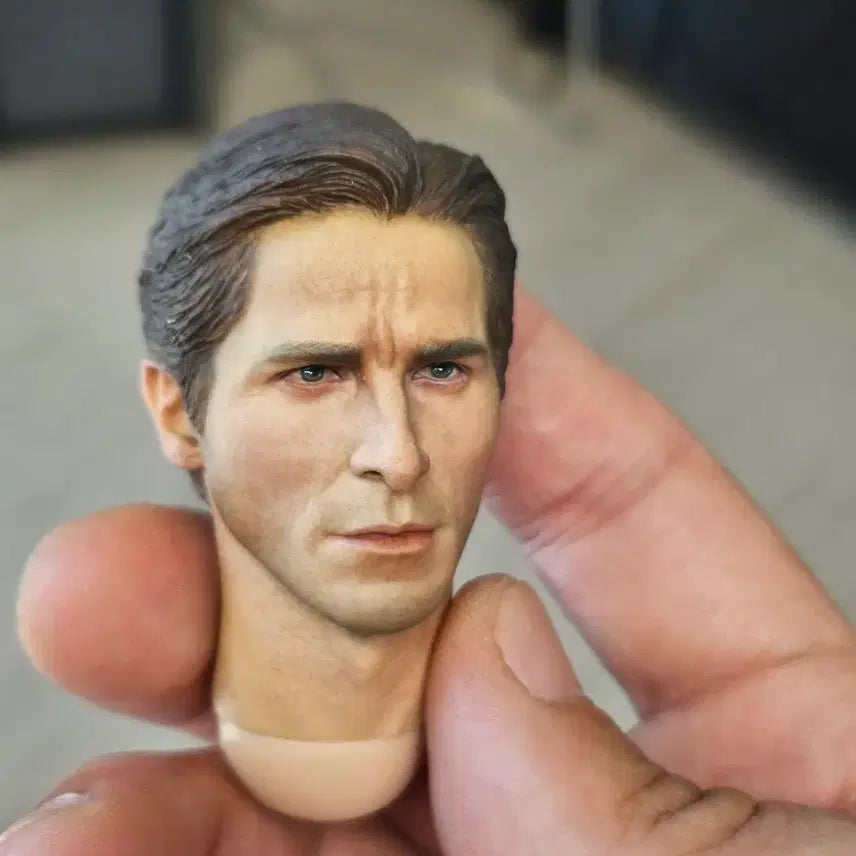 [BUNJANG] 1/6 Scale Dark Knight Christian Bale Head Figure / 1/6피규어 헤드 다크나이트 크리스찬 베일