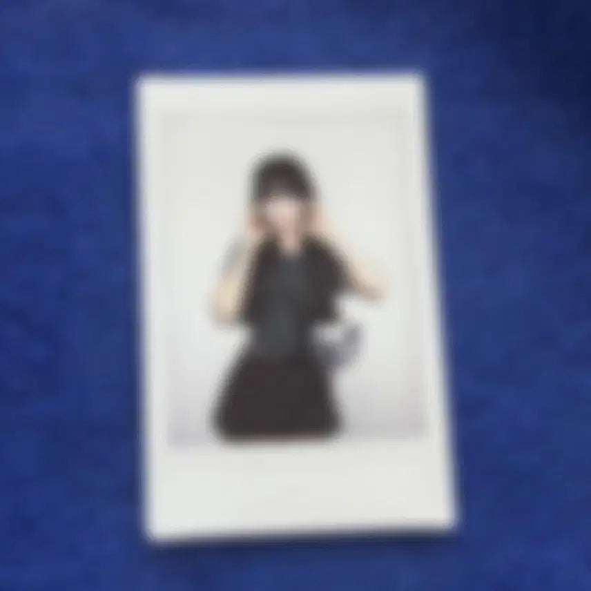 [BUNJANG] USPEER Wicked Game Signed Polaroid Photocard / 유스피어 시안 사인 폴라로이드 양도 USPEER sell