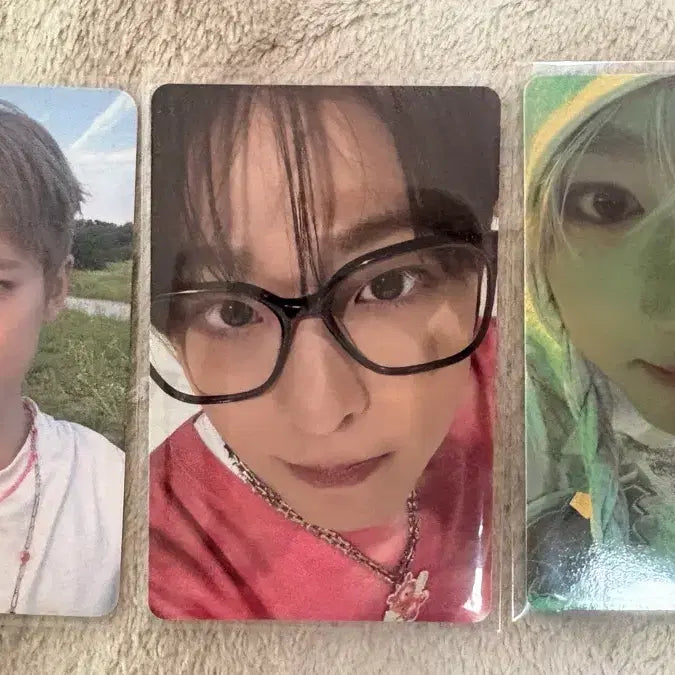 [BUNJANG] NCT WISH Riku, Yushi, Sakuya Bundle Set Photocard Pop-up Color &