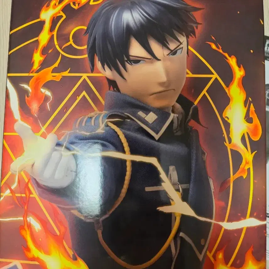 [BUNJANG] Threezero Fullmetal Alchemist Roy Mustang Flame Effect Figure / 피그제로 /강철의 연금술사 / 로이 머스탱