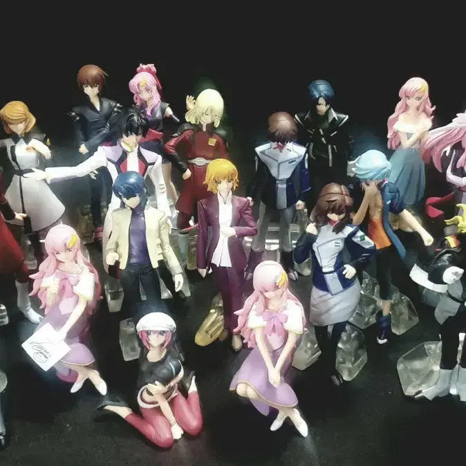 [BUNJANG] Gundam Seed Figure Collection (24 Types) / 할인,건담,시드,피규어,24종,개봉,정품,라크스,아스란,키라