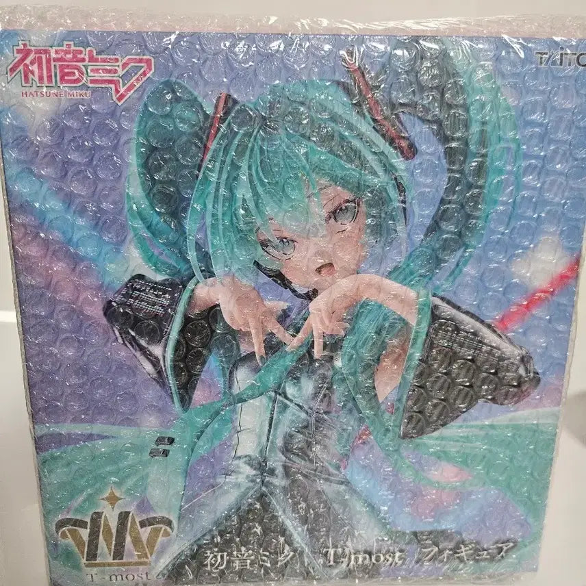 [BUNJANG] Taito Hatsune Miku T-most Figure (Sealed) / 현물 미개봉)타이토 하츠네 미쿠 T-most 피규어 tmost