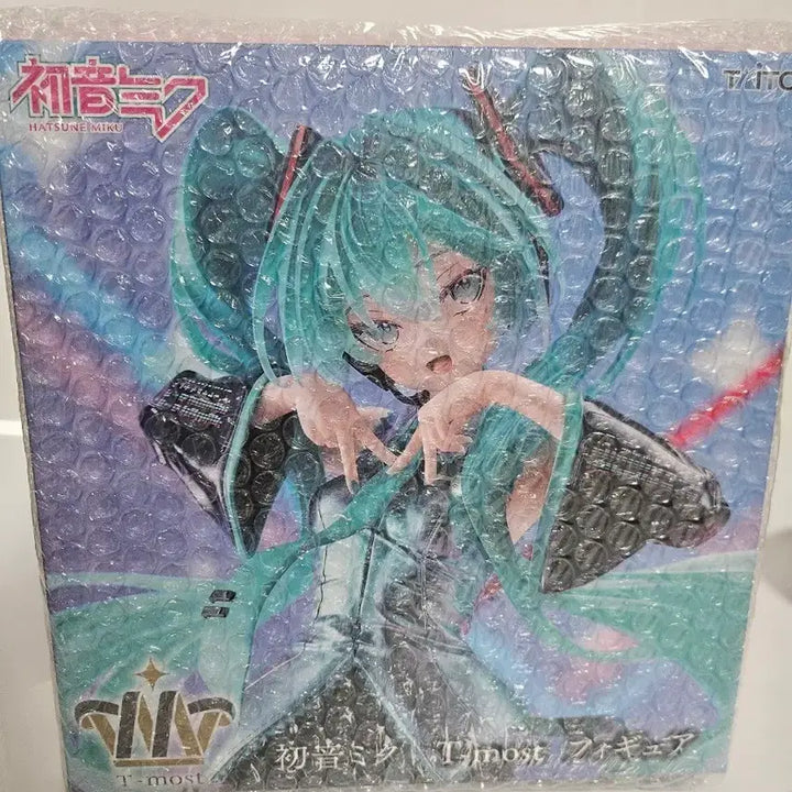 [BUNJANG] Taito Hatsune Miku T-most Figure (Sealed) / 현물 미개봉)타이토 하츠네 미쿠 T-most 피규어 tmost