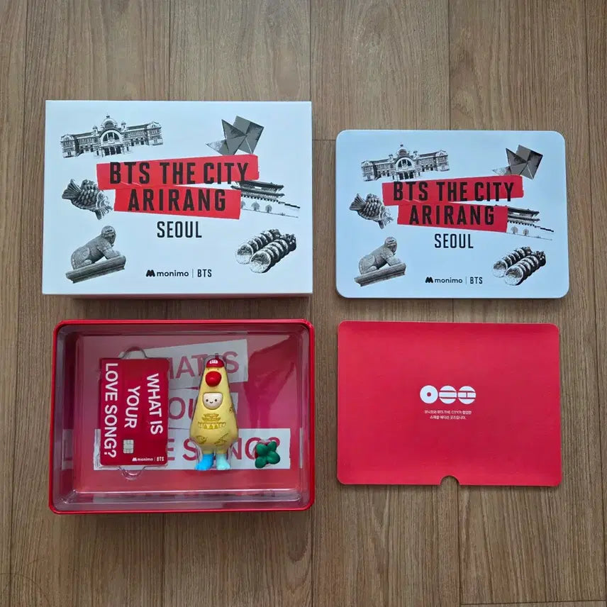 [BUNJANG] BTS The City Arirang Seoul Limited Edition Goods (2 Types) / BTS 더 시티 아리랑 서울 한정판 굿즈 2종 (배송비 포함)