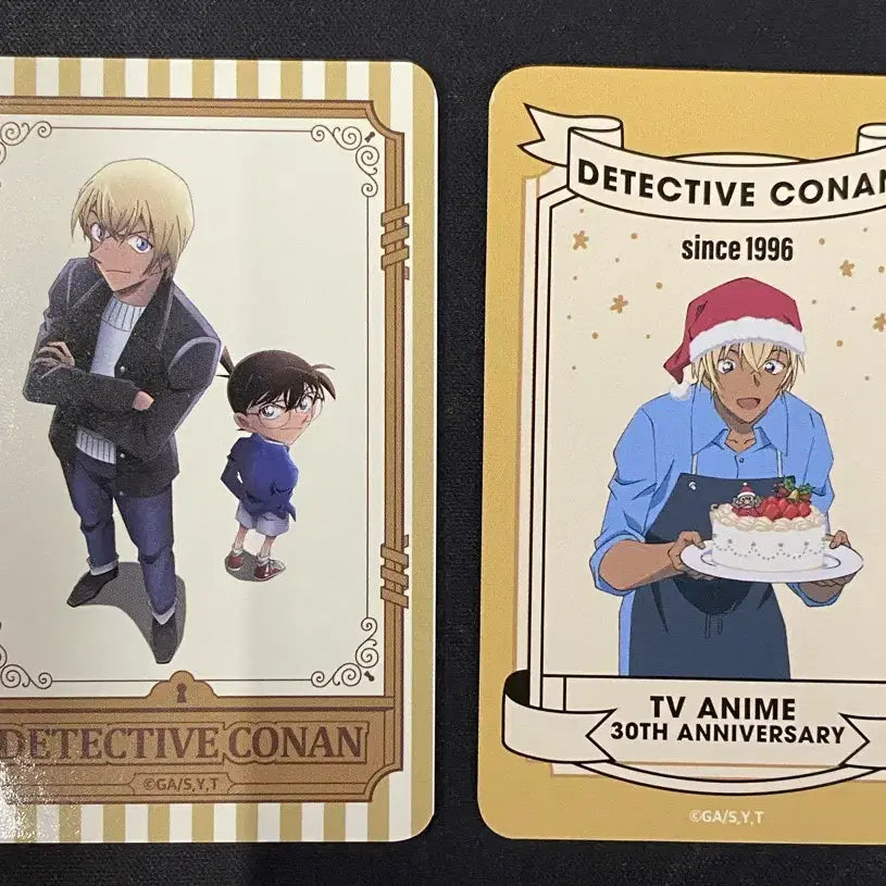 [BUNJANG] Detective Conan 30th Anniversary Exhibition Lucky Draw Cards - Minami Kaito &amp; Amuro Tooru Bundle Set / [2종일괄] 명탐정코난 30주년 전시회 럭키드로우 카드 안기준 아무로 토오루