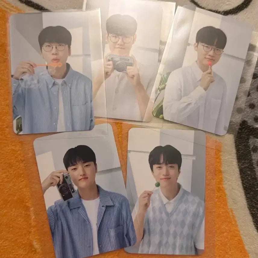 [BUNJANG] T1 Doran Own Faker FakerZ Keria Bundle Set Photocard / T1 티원 대웅제약 포카 도란 오너 페이커 페이즈 케리아 일괄
