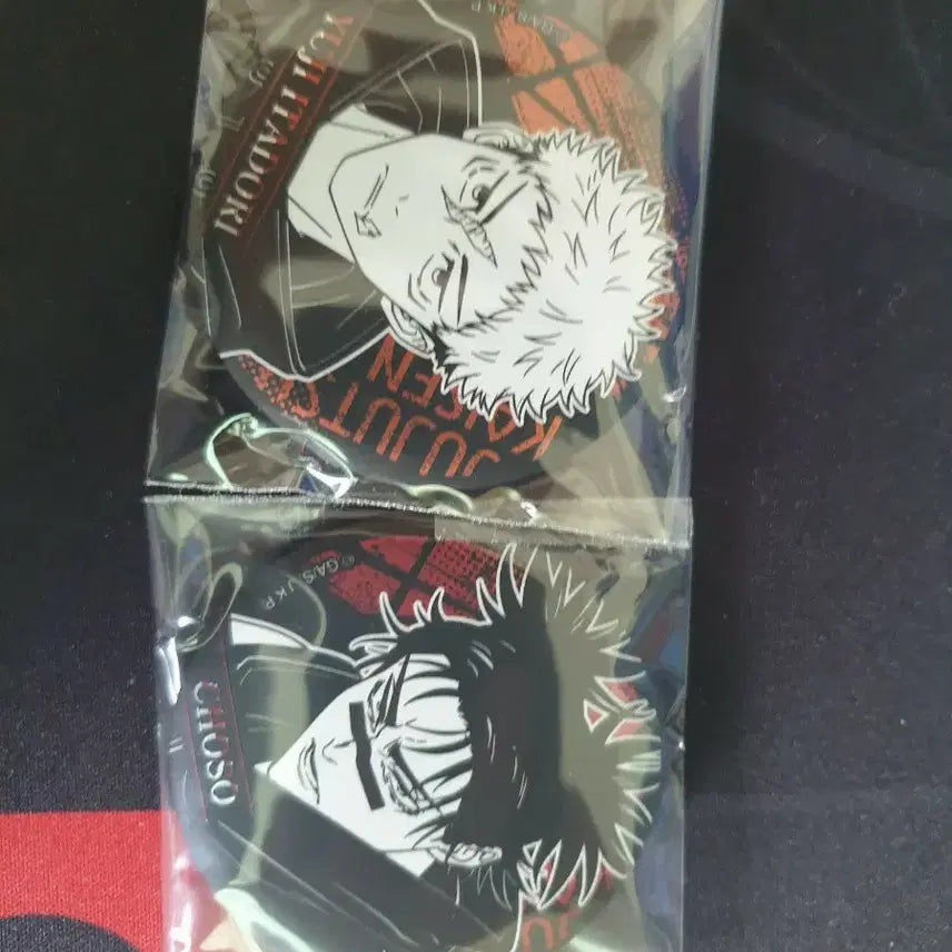 [BUNJANG] Jujutsu Kaisen Yuji/Choso Badge Bundle Set / 주술회전 이타도리/쵸소 뱃지 일괄