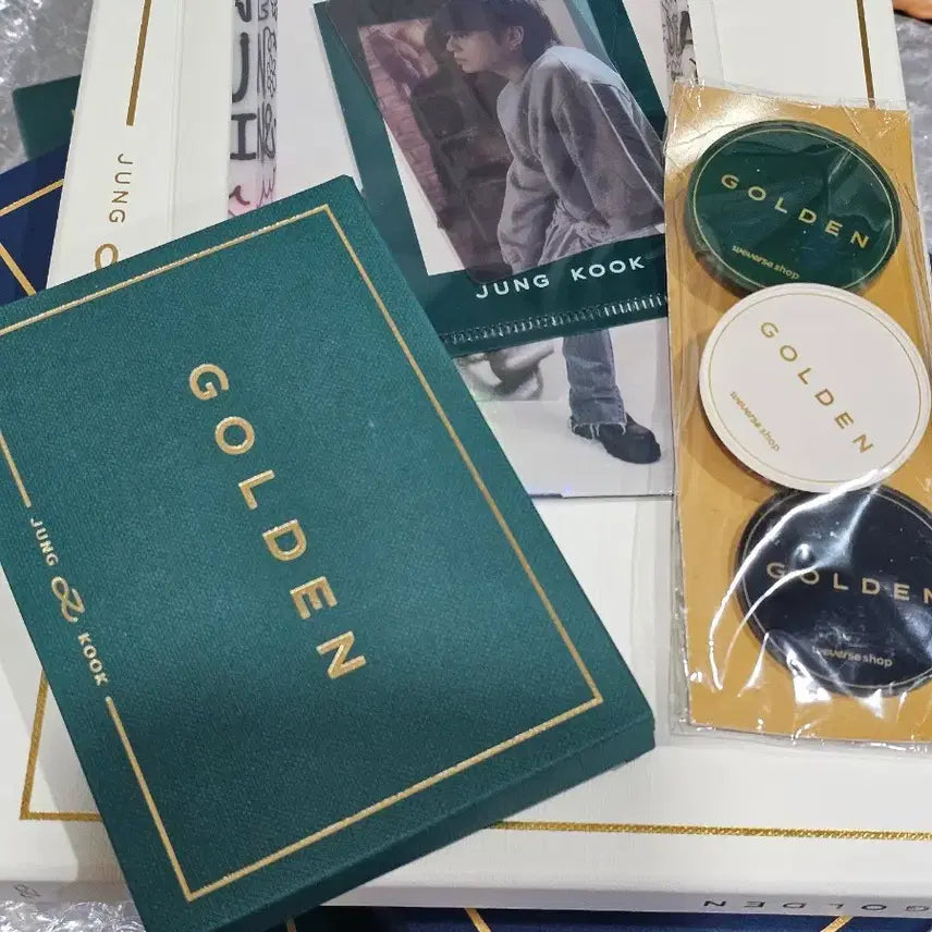 [BUNJANG] BTS Jungkook Mood Lamp Bluetooth Speaker &amp; Golden Album / bts 정국 무드등 블루투스 스피커 &amp; 골든 앨범