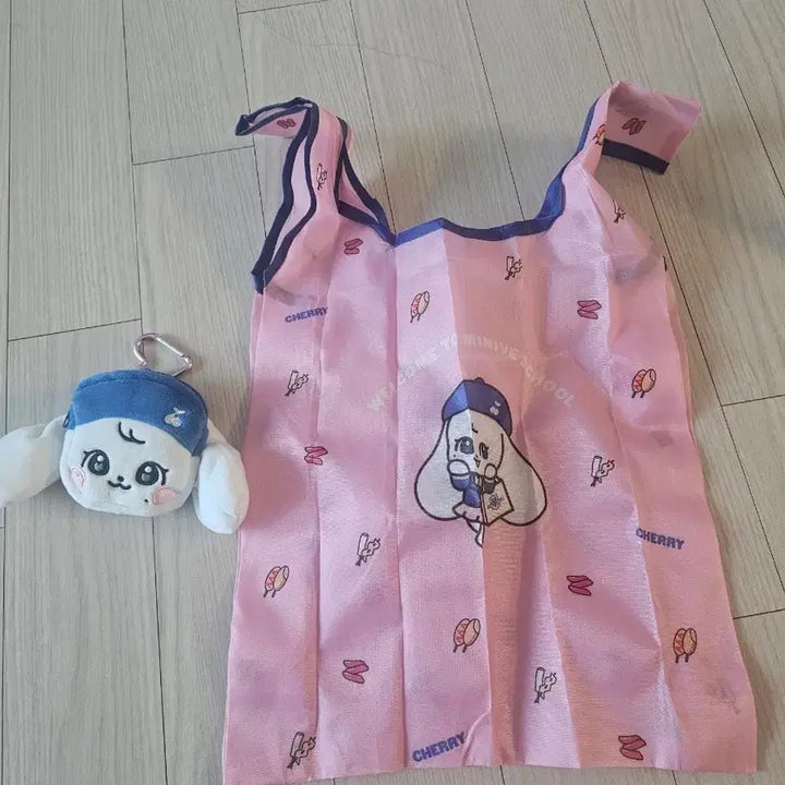 [BUNJANG] IVE Mini Bag Cherry Pouch / 아이브 미니브 체리 장바구니 파우치