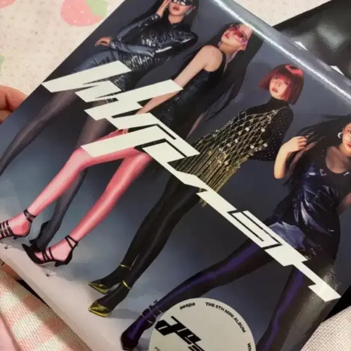 [BUNJANG] Aespa WYTH FLASH Speed Version Album Group Postcard CD Poster Photocard Holder / 애스파 위플래시 스피드버전 앨범 단체 aespa