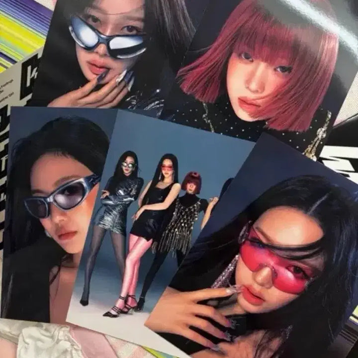 [BUNJANG] Aespa WYTH FLASH Speed Version Album Group Postcard CD Poster Photocard Holder / 애스파 위플래시 스피드버전 앨범 단체 aespa