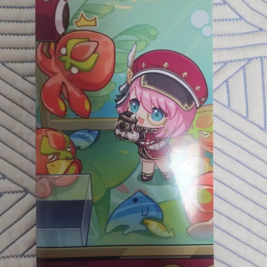 [BUNJANG] Genshin Impact Charlotte Illustration File / 원신 샤를로트 일러스트 파일
