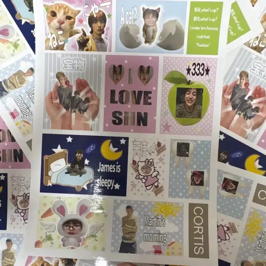 [BUNJANG] Cortis Sticker Set / 코르티스 스티커 1세트