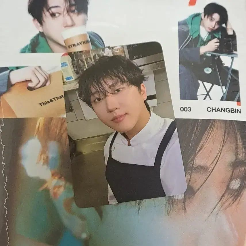 [BUNJANG] Stray Kids Changbin Dystopian Dystopia Soundwave POB Photocard + Sealed Album Set / 스트레이키즈 창빈 디스앤댓 사운드웨이브 특전 포카+미개봉 앨범 세트