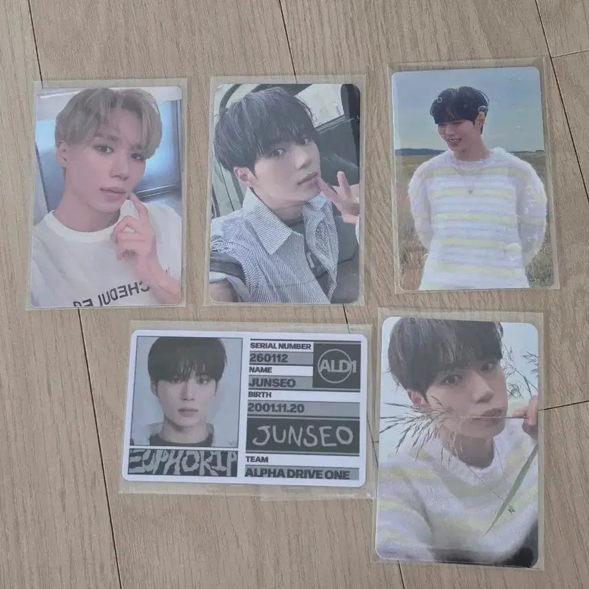 [BUNJANG] ALPHADRIVEONE ARD1 Junseo Bundle Set Photocard / 알파드라이브원 알디원 준서 포토카드 포카 세트 일괄