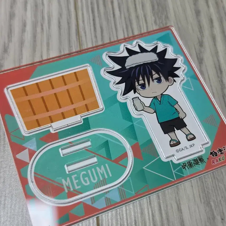 [BUNJANG] Jujutsu Kaisen Megumi Fushiguro Acrylic Stand Set / 주술회전 라쿠스파 후시구로 메구미 아크릴 스탠드 2종 일괄