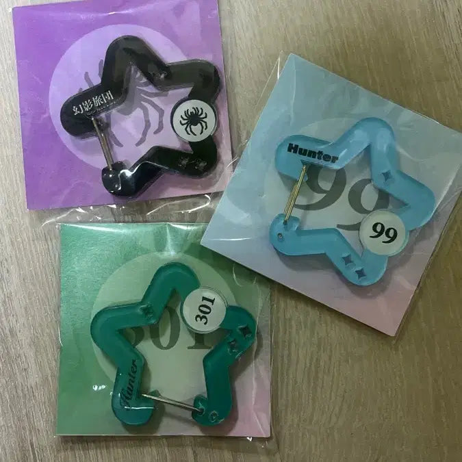 [BUNJANG] Artist Collab Carabiner Bundle Set (Sealed) / 빵이님 카라비너 미개봉 일괄판매