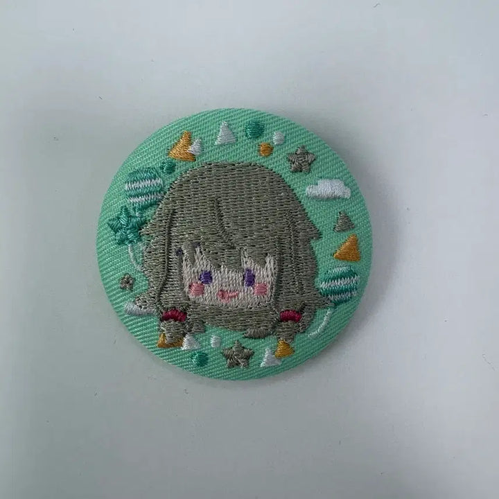 [BUNJANG] Proseka Embroidered Can Badge Nene / 프로세카 자수 캔뱃지 네네