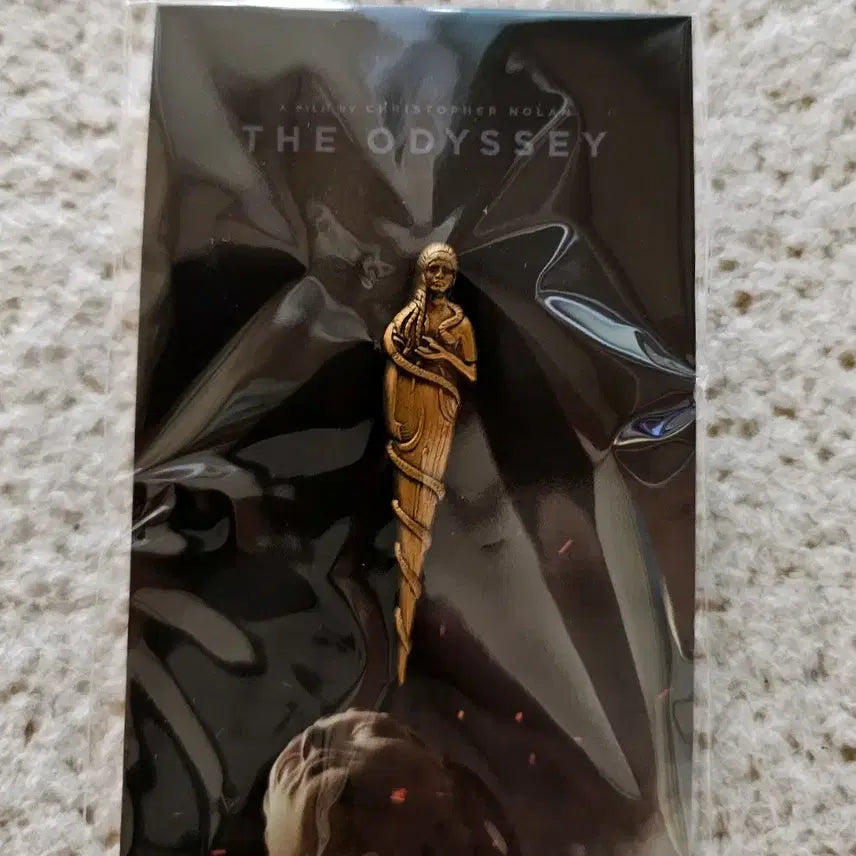 [BUNJANG] CGV Odyssey Pin Badge (Gold, Unsealed) / cgv 오디세이 핀뱃지