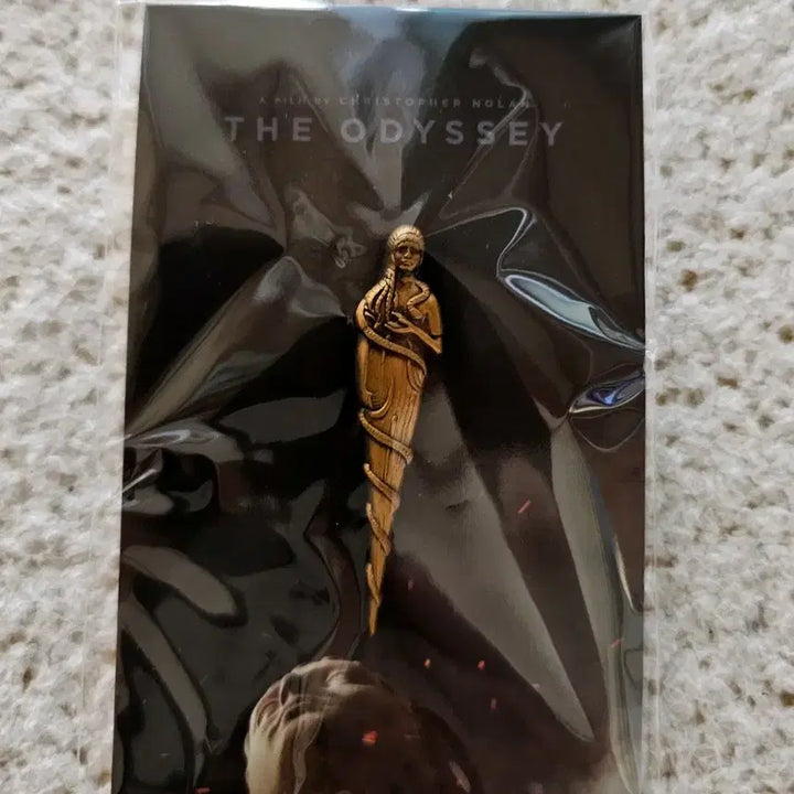 [BUNJANG] CGV Odyssey Pin Badge (Gold, Unsealed) / cgv 오디세이 핀뱃지