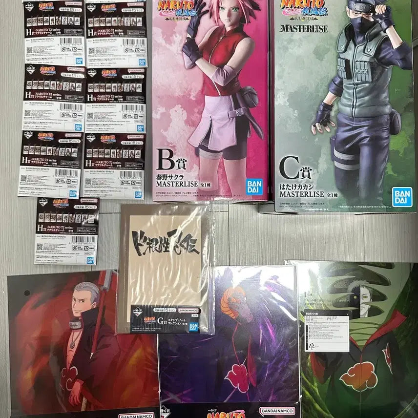 [BUNJANG] Naruto Ichiban Kuji Kakashi &amp; Sakura Kazekage Rescue Arc Prize Set / 나루토 제일복권 카카시 c상 사쿠라 b상 카제카게 구출편