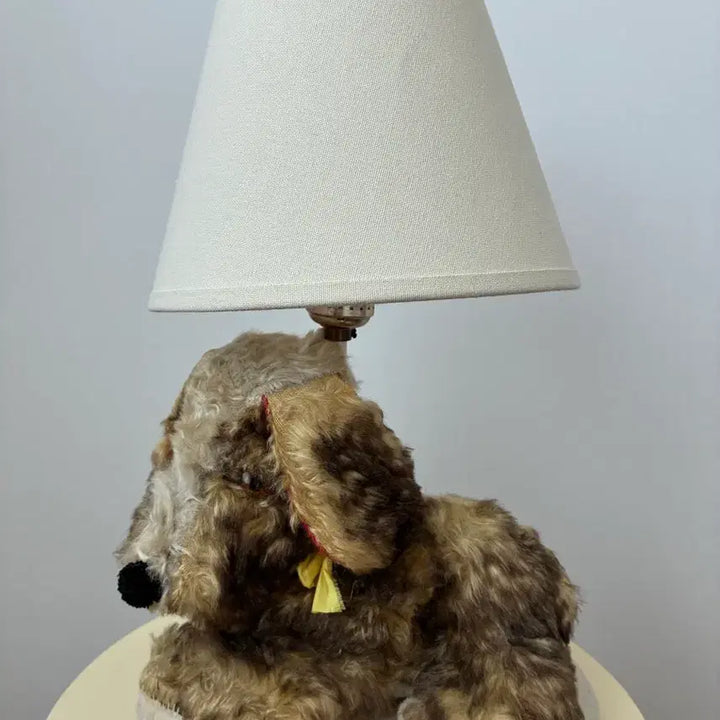 [BUNJANG] Vintage Antique Dog Figurine Lamp / 빈티지 엔틱 강아지 인형 램프