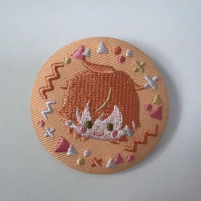 [BUNJANG] Proseka Akito Embroidered Can Badge / 프로세카 자수 캔뱃지 아키토