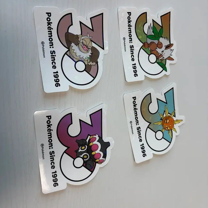 [BUNJANG] Pokemon 30th Anniversary Sticker Bundle Set / 포켓몬스터 30주년 스티커 일괄판매