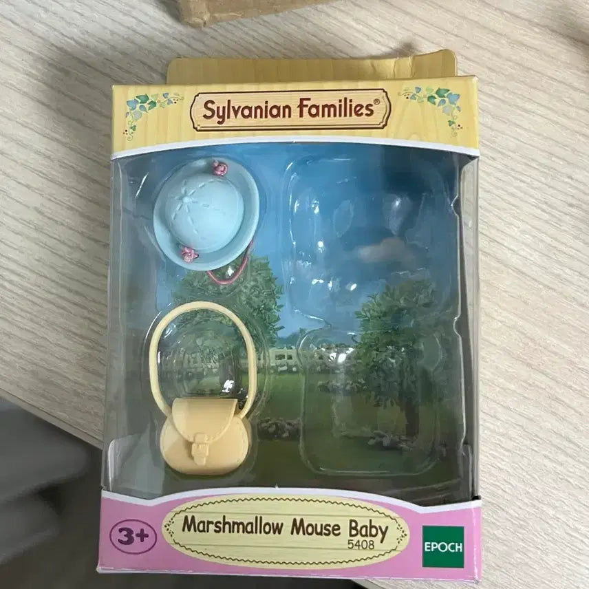 [BUNJANG] Sylvanian Families Marshmallow Mouse Standing Display / 실바니안 마시멜로 쥐 직립 단순 전시