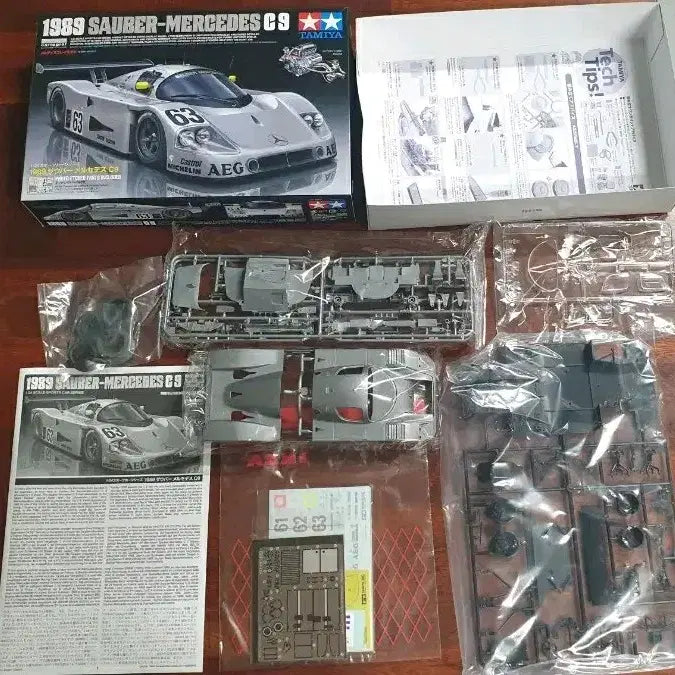 [BUNJANG] Tamiya 1989 Sauber Mercedes C9 1/24 Scale Model Kit / Tamiya 1989 자우버 메르세데스 C9