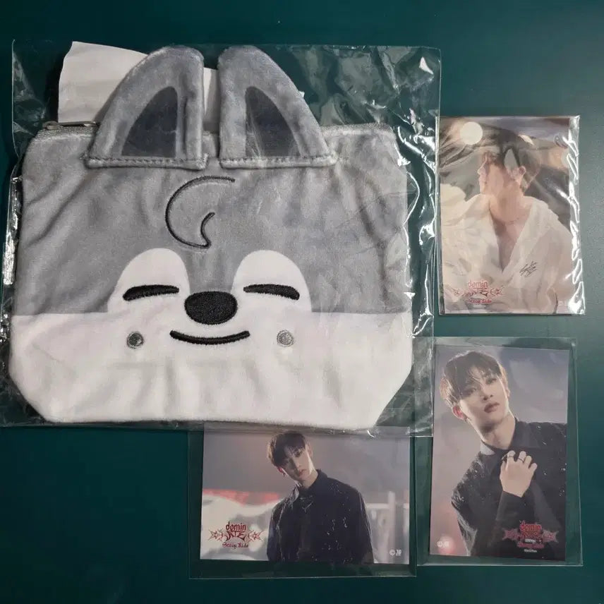 [BUNJANG] SKZ Wolf Chan Pouch Sticker Set Bundle / 울프찬 쿠지 일괄