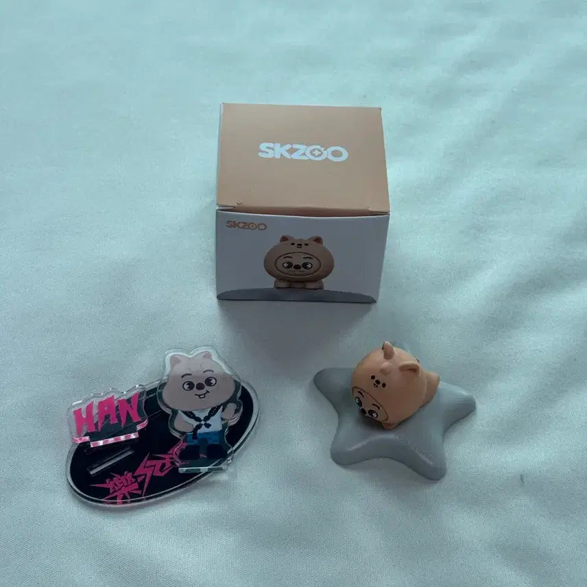 [BUNJANG] Stray Kids SKZOO Han Quokka Figure Set / 스트레이키즈 스키즈 스키주 한쿼카 피규어 세트 양도