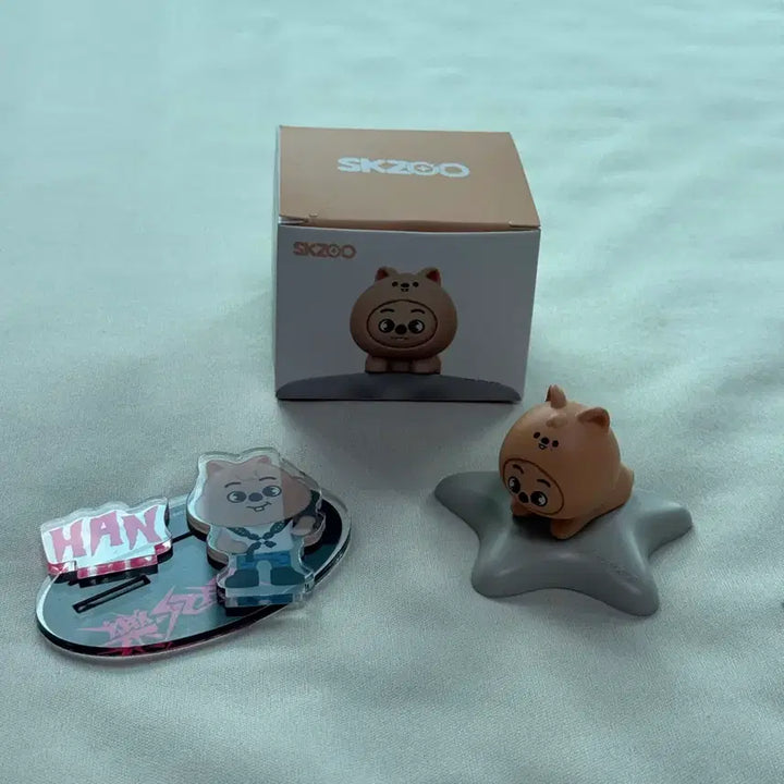[BUNJANG] Stray Kids SKZOO Han Quokka Figure Set / 스트레이키즈 스키즈 스키주 한쿼카 피규어 세트 양도