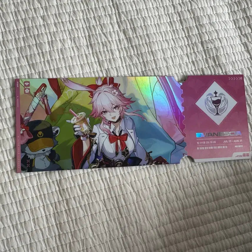 [BUNJANG] Honkai Star Rail Between Worlds "Echoes of the Past" Admission Ticket / 붕괴 스타레일 별 사이를 걷는 회고록 입장특전 에바케시아 티켓