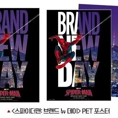 [BUNJANG] Spider-Man PET Poster / 스파이더맨 pet 포스터