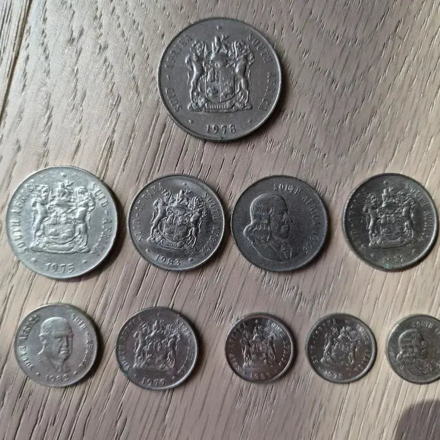 [BUNJANG] South Africa Coin Set / 남아프리카 공화국 동전 세트