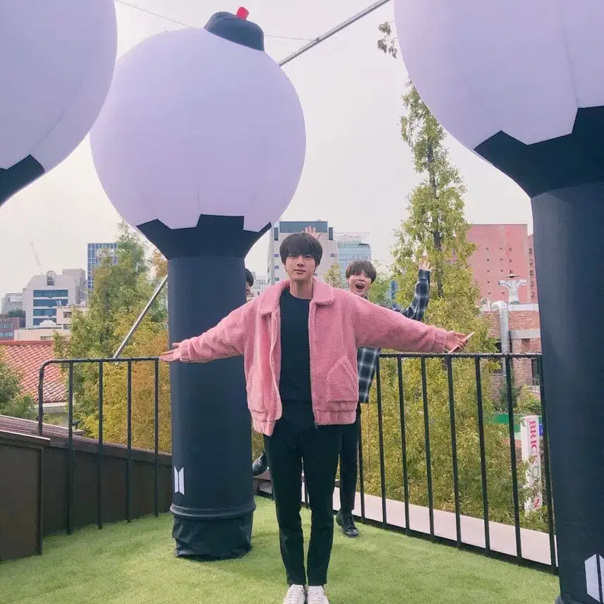 [BUNJANG] BTS Popup MD Fleece Jacket / 방탄소년단 팝업 MD 후리스 자켓 FIeece Jacket