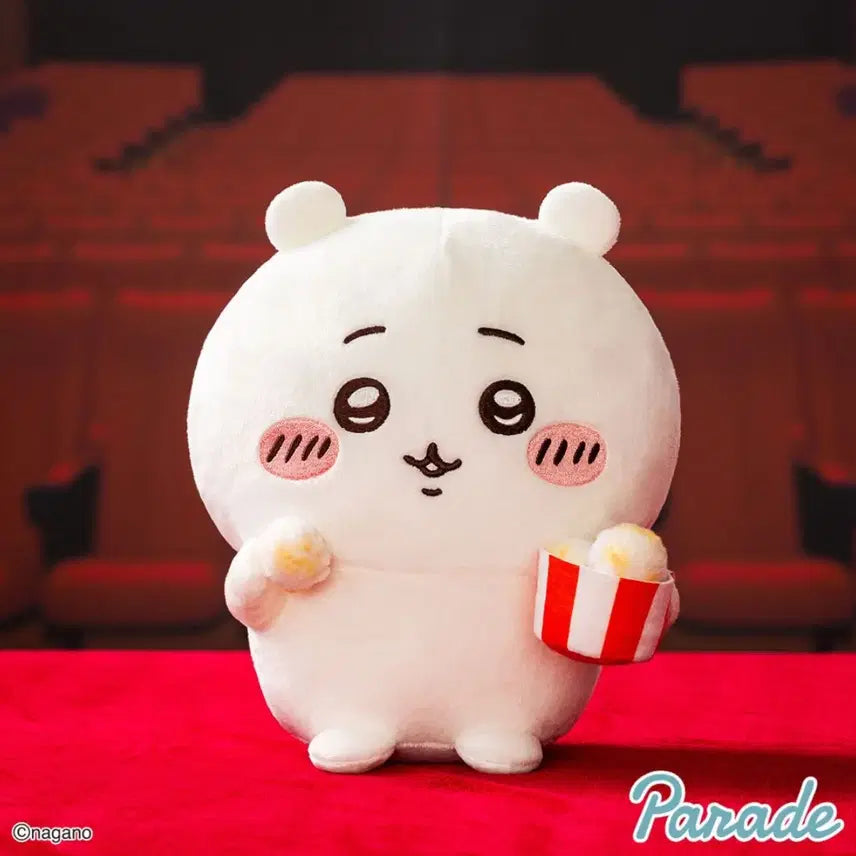 [BUNJANG] Chiikawa Popcorn Plush Doll (Sealed) / 바로배송/미개봉) 치이카와 팝콘 봉제 인형
