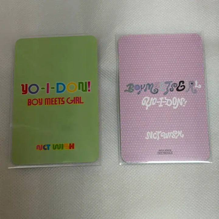 [BUNJANG] NCT WISH Riku Yoison Yoichon Japan Album Limited Edition Photocard / 엔시티 위시 리쿠 요이돈 일본앨범 요이동 보밋걸 초회한정 포카