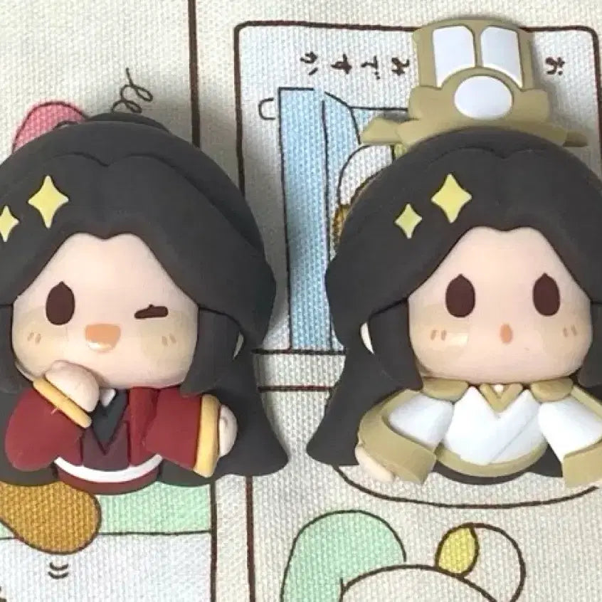 [BUNJANG] Tian Guan Ci Fu Hua Cheng &amp; Xie Lian Figure Magnet Bundle Set / 천관사복 피규어마그넷 사련 일괄