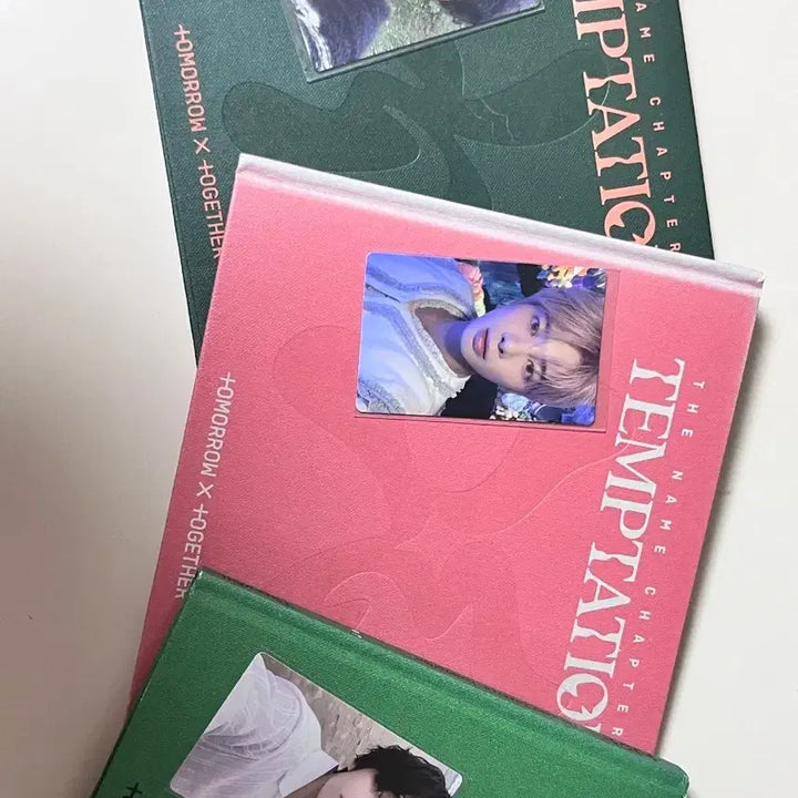 [BUNJANG] TXT (TOMORROW X TOGETHER) The Name Chapter: TEMPTATION Album Set with Photocard / 투모로우바이투게더 이름의 장: TEMPTATION 앨범 팝니다. (포카포함)