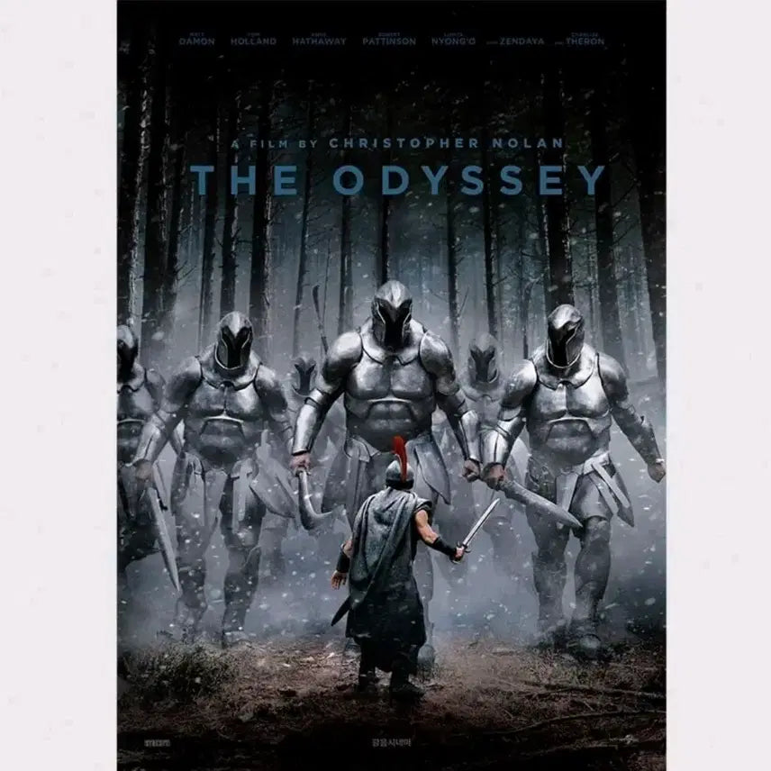 [BUNJANG] Odyssey Limited Edition Unsealed Merchandise Bundle Set / (종합세트) 오디세이 미개봉 한정판 굿즈 포스터2종 TTT 오리지널티켓 오티 아테나뱃지 imax 아이맥스 광음