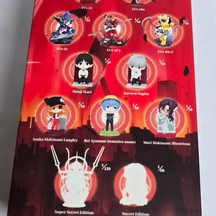 [BUNJANG] FURNISM Evangelion Unit-09 Extended Supply Plan Figure Series Random Gacha / 퍼니즘 에반게리온 마크 9호기 보완계획 피규어 시리즈 랜덤 가챠 판매합니다